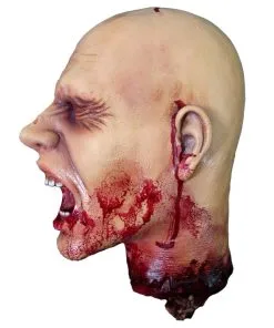 Abgetrennter Latex Schädel -Halloween abgehackter kopf aus latex latex kopf fuer halloween latex koerperteile bild3 10021