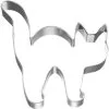 Plätzchenform Katze 8cm -Halloween austechform halloween katze klein plaetzchenform mit halloween motiv weihnachtsplaetzchen form fuer katzen fans 28574