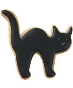 Plätzchenform Katze 8cm 8 Plätzchenform Katze 8cm -Halloween austechform halloween katze klein plaetzchenform mit halloween motiv weihnachtsplaetzchen form fuer katzen fans 28574 3