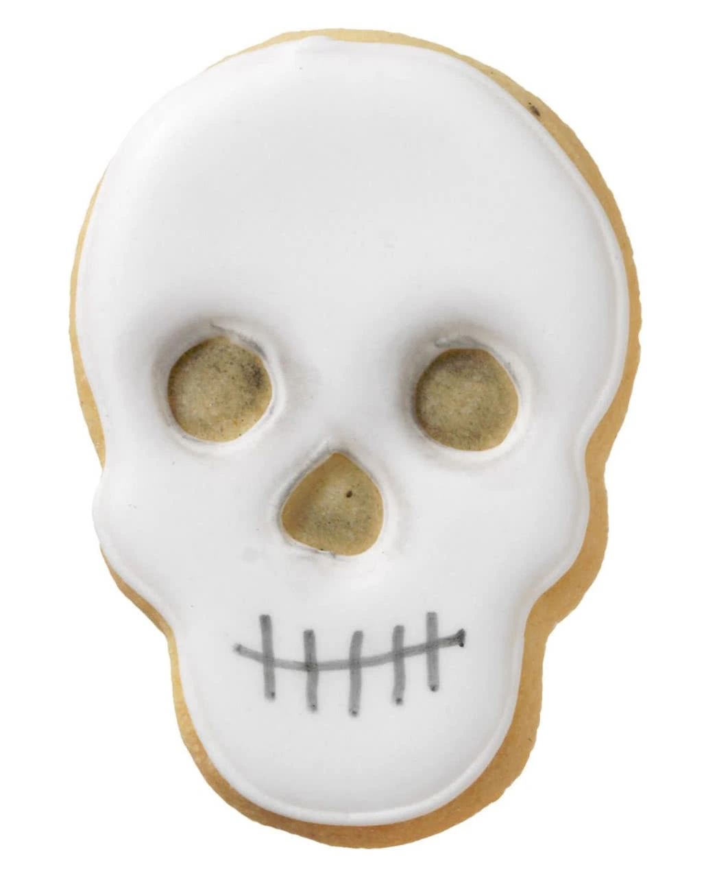 Plätzchenform Totenschädel 7cm 5 Plätzchenform Totenschädel 7cm – Bild 3
