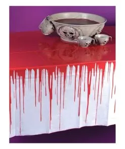 Blutige Halloween Tischdecke