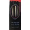 Schwarze Spitzkerzen Mit Vampir Blut 4 St. -Halloween blutende schwarze vampir spitzkerzen black vampire tears taper candles gothic kerzen 50689 01