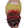 Blutige Zehe / Bloody Toe -Halloween blutige zehe bloody toe abgehackter blutiger zeh als halloween dekoration leichenteile horror deko 12142