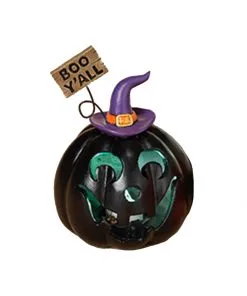 Halloween Boo Y'all Kürbis Mit LED 14cm