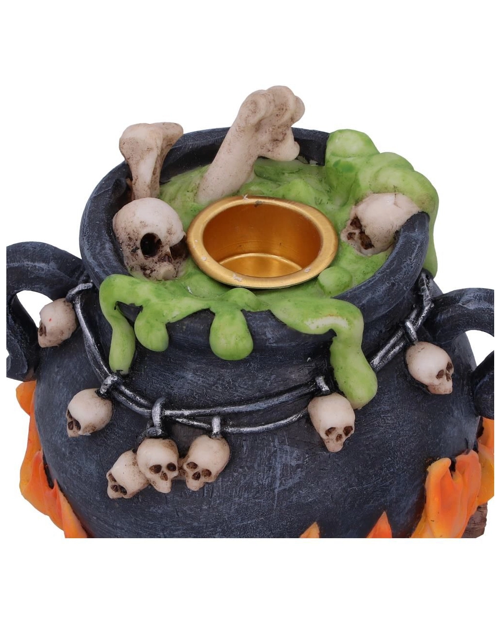 Blubbernder Hexenkessel Räucherkegel & Kerzenhalter 6 Blubbernder Hexenkessel Räucherkegel & Kerzenhalter – Bild 4