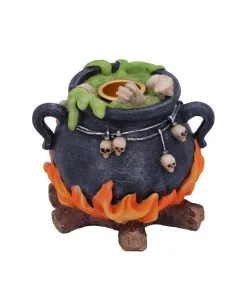 Blubbernder Hexenkessel Räucherkegel & Kerzenhalter 9 Blubbernder Hexenkessel Räucherkegel & Kerzenhalter -Halloween bubbling brew hexenkessel kerzen und raeucherkegel halter halloween und hexendeko 51650 4