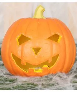 Kürbis Dekoartikel Mit Licht 16cm