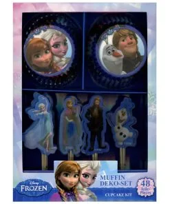 Die Eiskönigin Muffin Set 48 Tlg.