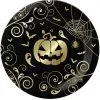 Extravagante Halloween Kürbis Pappteller 6 St. 2 Extravagante Halloween Kürbis Pappteller 6 St. -Halloween edle halloween kuerbis pappteller noble halloween pumpkin paper plate elegante halloween tischdeko 53231