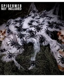 60 St. Eklige Halloween Spinnen -Halloween eklige halloween spinnen 60 stueck halloween deko vinyl spiders halloween decoration 36384 03