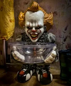 IT 2017 Pennywise Süßigkeiten Halter -Halloween es 2017 pennywise suessigkeiten halter it movie candy bowl holder 37167 4