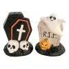 Halloween Grabsteine Salz & Pfefferstreuer -Halloween geisterfriedhof salz und pfefferstreuer halloween geschenke spooky halloween homeware und wohnungsdeko ghost salt and pepper set 54644