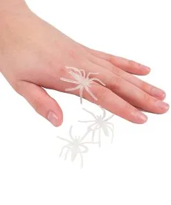 Halloween -Halloween glow in the dark spinnen halloween deko gid glow in the dark spiders halloween insekten 51528 02