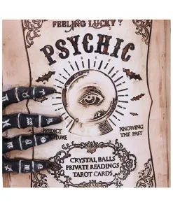 Hellseher Zauberbuch Deko 25,8cm -Halloween grimoire hexenbuch deko psychic compendium deco halloween tischdekoration 51062 05