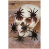 Haarige Mini Spinnen 6er Set 2 Haarige Mini Spinnen 6er Set -Halloween haarige mini spinnen schwarz halloween spinnen halloween decoration spiders 37506