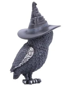 Walpurgisnacht Eule Mit Hexenhut 13,5cm -Halloween halloween eule mit hexenhut walpurgisnacht eule mit hexenhut halloween owl with witch hat 50745 05