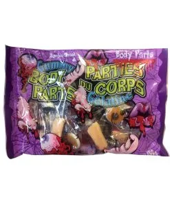 Halloween Körperteile Fruchtgummi