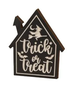 "Trick Or Treat" Halloween Aufsteller 20cm