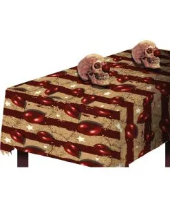 Horror Clown Zirkus Halloween Tischdecke