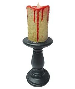 Halloween LED Kerze & Kerzenständer
