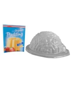 Halloween Puddingform Gehirn -Halloween halloween puddingform gehirn halloween suesswaren jiggle wiggle brain 10357 01