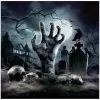 Zombie Friedhof Halloween Servietten 12 St. -Halloween halloween zombie friedhof servietten halloween zombie graveyard napkins halloween friedhof dekoration 53190