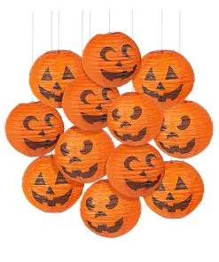 Kürbis Laternen 12er Pack