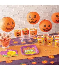 Kürbis Laternen 12er Pack 7 Kürbis Laternen 12er Pack -Halloween halloween kuerbis lampion 12er pack halloween dekoration gespenster deko pumpkin lampion decoration 26640 03