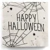 Happy Halloween Servietten Mit Spinnweben Motiv 16 St. -Halloween happy halloween spinnweben servietten 16 stueck halloween spiderweb napkins halloween tischdeko 51509