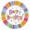 Papptellerset Happy Birthday Sterne 8 St. -Halloween happy birthday pappteller sterne happy birthday paperplate stars 559980