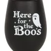 Here For The Boos Cocktail Glas -Halloween here for the boos halloween cocktail glas halloween homeware halloween geschirr 53395 01