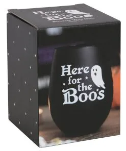 Here For The Boos Cocktail Glas -Halloween here for the boos halloween cocktail glas halloween homeware halloween geschirr 53395 05