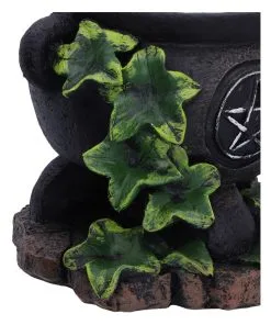 Hexenkessel Mit Efeu Kerzenhalter 2er Set 13 Hexenkessel Mit Efeu Kerzenhalter 2er Set -Halloween hexenkessel mit efeu teelichthalter 2er set witches cauldron with ivy candle holder halloween tischdeko 51064 05