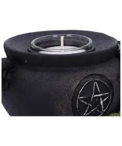 Hexenkessel Mit Efeu Kerzenhalter 2er Set 14 Hexenkessel Mit Efeu Kerzenhalter 2er Set -Halloween hexenkessel mit efeu teelichthalter 2er set witches cauldron with ivy candle holder halloween tischdeko 51064 06