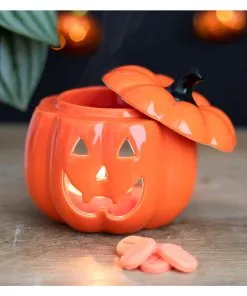 Halloween Kürbis Duftlampe -Halloween jack o lantern kuerbis duftlampe halloween kuerbis teelichthalter jack o lantern oil burner halloween homeware 51676 05