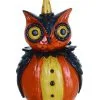 Johanna Parker Pumpkin Peeps Eulen Figur -Halloween johanna parker eule pumpkin peeps dekofigur owl pumpkin peeps figure halloween vintage figur 53010