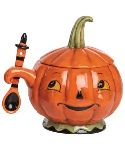 Halloween Suppenschüssel Spooky Kürbis Johanna Parker 18cm