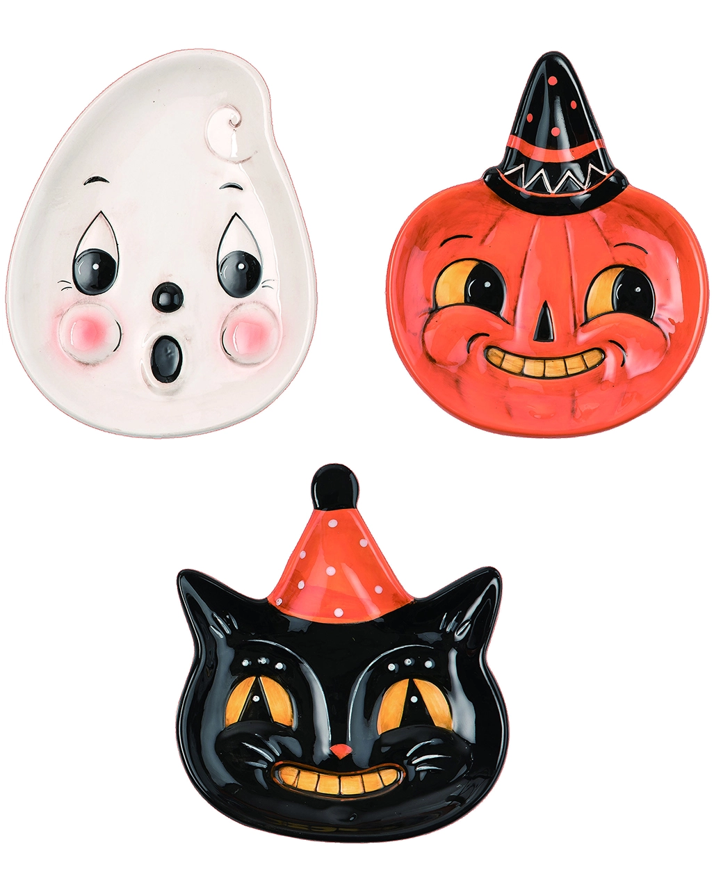 Johanna Parker Halloween Vintage Teller 3 St. 3 Johanna Parker Halloween Vintage Teller 3 St.