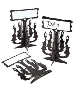 Halloween Platzkarten Im Kerzenleuchter Design 12 St.