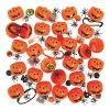 Halloween Mini Kürbis & Überraschungs Gimmick 24 St. -Halloween kuerbis mit kleiner ueberraschung halloween treat kuerbis geschenk 2919 01