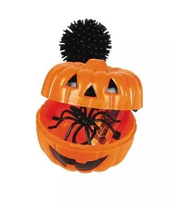 Halloween Mini Kürbis & Überraschungs Gimmick 24 St. -Halloween kuerbis mit kleiner ueberraschung halloween treat kuerbis geschenk 2919 03