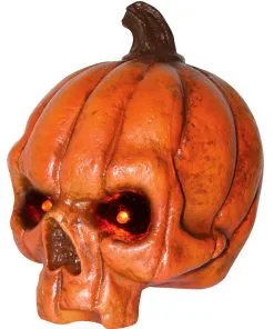Kürbis Totenschädel Mit LED
