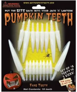 Kürbis Fangzähne