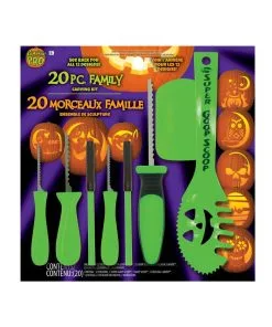 XXL Kürbis Schnitz Set Mit Schablonen