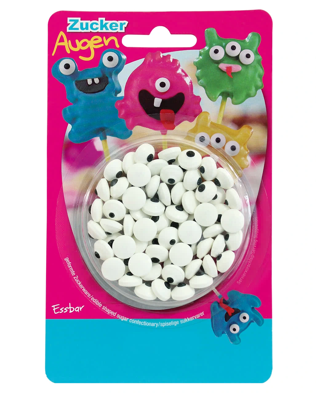 Essbare Zuckeraugen 25 G 3 Essbare Zuckeraugen 25 G