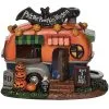 Pick Me Pumpkin Wagen Leuchtend 13cm -Halloween leuchtender pick me pumpkin wagen 13cm light up pick me pumpkin wagon halloween kuerbis verkauf deko 54093