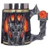 Herr Der Ringe Sauron Krug 15,5cm 1 Herr Der Ringe Sauron Krug 15,5cm -Halloween lord of the rings sauron krug lord of the rings sauron tankard herr der ringe krug 53446 01