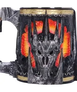 Herr Der Ringe Sauron Krug 15,5cm -Halloween lord of the rings sauron krug lord of the rings sauron tankard herr der ringe krug 53446 05