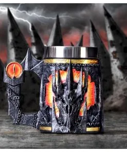 Herr Der Ringe Sauron Krug 15,5cm -Halloween lord of the rings sauron krug lord of the rings sauron tankard herr der ringe krug 53446 07