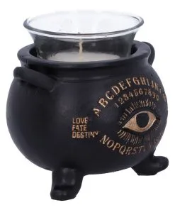 Spirit Hexenkessel Als Teelichthalter 9cm 11 Spirit Hexenkessel Als Teelichthalter 9cm -Halloween ouija hexenkessel als teelichthalter spirit witches cauldron tealight holder gothic deko 51157 04
